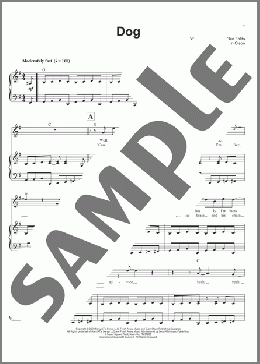 Dog(Ben Folds) 楽譜 その他 ダウンロード