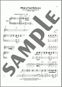 What A Fool Believes(The Doobie Brothers) 楽譜 その他 ダウンロード