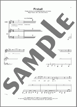 Fireball(Jon Lord/Deep Purple) 楽譜 その他 ダウンロード