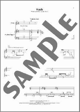 Hush(Jon Lord/Deep Purple) 楽譜 その他 ダウンロード