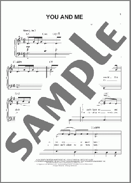 You And Me(Lifehouse) 楽譜 ピアノ（ソロ） ダウンロード