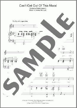 Can't Get Out Of This Mood(Jimmy McHugh) 楽譜 その他 ダウンロード