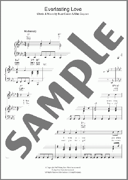 Everlasting Love(The Love Affair) 楽譜 その他 ダウンロード
