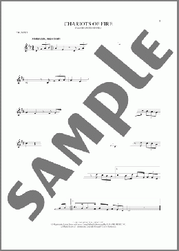 Chariots Of Fire(Vangelis) 楽譜 トランペット（ソロ） ダウンロード