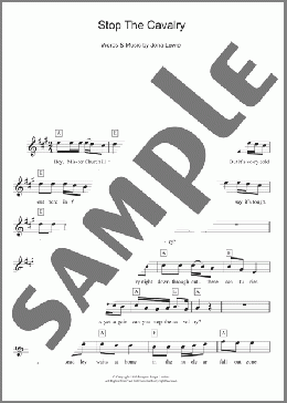 Stop The Cavalry(Jona Lewie) 楽譜 その他 ダウンロード
