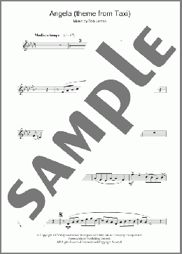 Angela (theme from Taxi)(Bob James) 楽譜 フルート ダウンロード