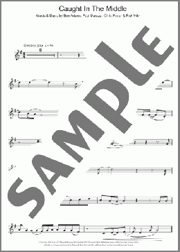 Caught In The Middle(A1) 楽譜 クラリネット ダウンロード