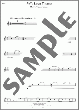 P.M.'s Love Theme (from Love Actually)(Craig Armstrong) 楽譜 フルート ダウンロード