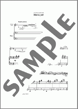 Harlequin (score and parts)(Angela Morley) 楽譜 クラリネット ダウンロード
