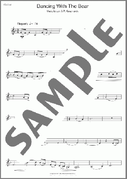 Dancing With The Bear (from Finding Neverland)(Jan A.P. Kaczmarek) 楽譜 クラリネット ダウンロード