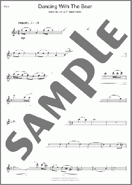Dancing With The Bear (from Finding Neverland)(Jan A.P. Kaczmarek) 楽譜 フルート ダウンロード
