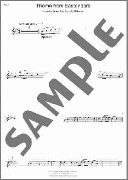 Theme from EastEnders(Simon May) 楽譜 フルート ダウンロード