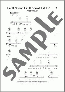 Let It Snow! Let It Snow! Let It Snow!(Jule Styne/Sammy Cahn) 楽譜 メロディ ダウンロード