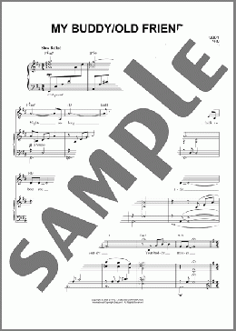 My Buddy / Old Friend(Walter Donaldson/Ann Hampton Callaway) 楽譜 ピアノ & ボーカル ダウンロード