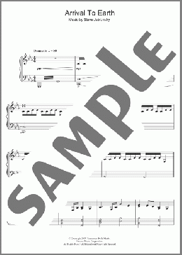 Transformers-Arrival To Earth(Steve Jablonsky) 楽譜 ピアノ（ソロ） ダウンロード