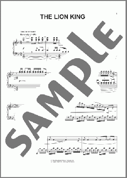 The Lion King Medley (arr. Phillip Keveren)(Tim Rice/Alan Menken/Howard Ashman) 楽譜 ピアノ（ソロ） ダウンロード