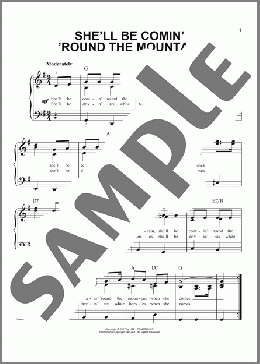 She'll Be Comin' 'Round The Mountain(Traditional) 楽譜 その他 ダウンロード