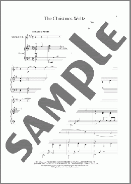The Christmas Waltz(Jule Styne/Sammy Cahn) 楽譜 その他 ダウンロード