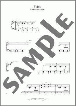 Fable(The Neil Cowley Trio) 楽譜 ピアノ（ソロ） ダウンロード