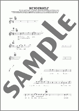 Be Yourself(Melinda Schneider) 楽譜 その他 ダウンロード