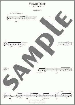 Flower Duet (from Lakme)(Leo Delibes) 楽譜 クラリネット ダウンロード