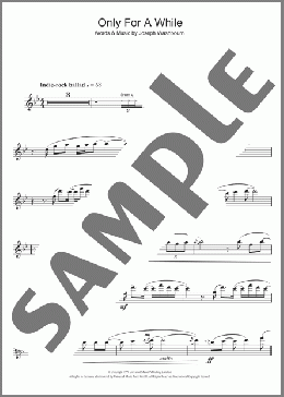 Only For A While(Toploader) 楽譜 フルート ダウンロード