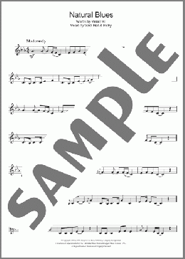 Natural Blues(Moby) 楽譜 バイオリン ダウンロード