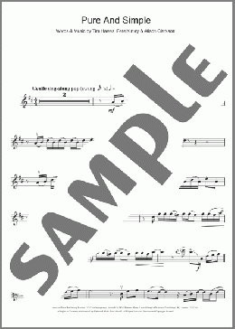 Pure And Simple(Hear'Say) 楽譜 バイオリン ダウンロード