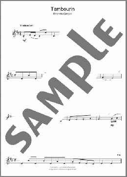 Tambourin(Francois Gossec) 楽譜 クラリネット ダウンロード