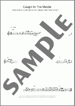 Caught In The Middle(A1) 楽譜 クラリネット ダウンロード