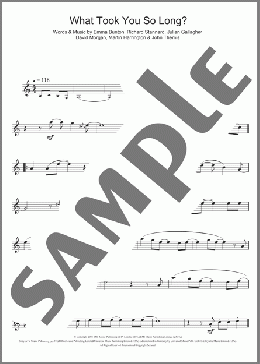 What Took You So Long?(Emma Bunton) 楽譜 フルート ダウンロード