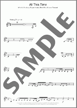 All This Time(Michelle McManus) 楽譜 クラリネット ダウンロード