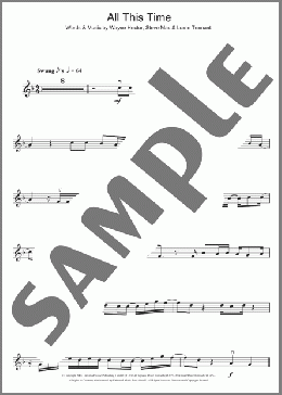 All This Time(Michelle McManus) 楽譜 バイオリン ダウンロード