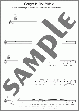 Caught In The Middle(A1) 楽譜 その他 ダウンロード