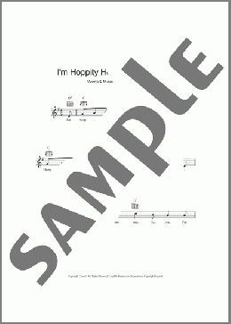 I'm Hoppity Hop The Kangaroo(Janice Webb) 楽譜 その他 ダウンロード