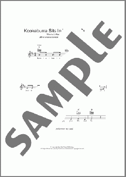 Kookaburra Sits In The Old Gum Tree(Marion Sinclair) 楽譜 その他 ダウンロード