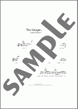 The Kangaroo Song(Peter Canwell) 楽譜 その他 ダウンロード