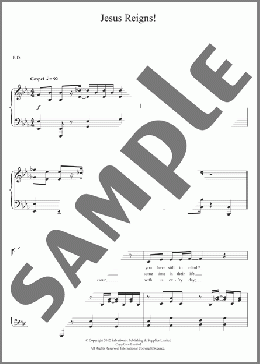 Jesus Reigns!(The Salvation Army) 楽譜 その他 ダウンロード