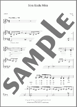 Siya Kuda Misa(The Salvation Army) 楽譜 その他 ダウンロード