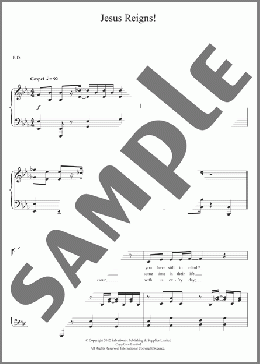 Jesus Reigns!(The Salvation Army) 楽譜 その他 ダウンロード