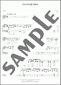 Siya Kuda Misa(The Salvation Army) 楽譜 その他 ダウンロード
