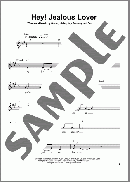 Hey! Jealous Lover(Kay Twomey/Sammy Cahn) 楽譜 その他 ダウンロード