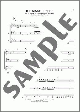 The Masterpiece(J.J. Mouret) 楽譜 ギターアンサンブル ダウンロード