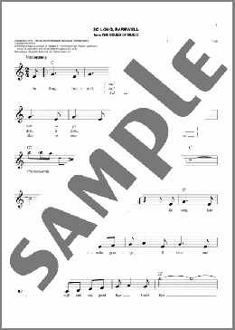 So Long, Farewell(Rodgers & Hammerstein) 楽譜 その他 ダウンロード