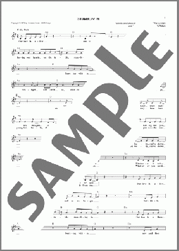 Stumblin' In(Michael Donald Chapman) 楽譜 その他 ダウンロード