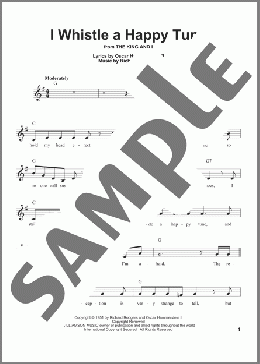 I Whistle A Happy Tune(Rodgers & Hammerstein) 楽譜 その他 ダウンロード