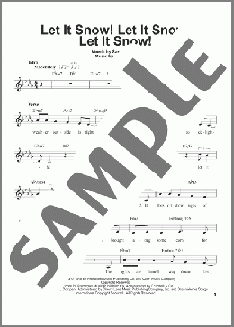 Let It Snow! Let It Snow! Let It Snow!(Jule Styne/Sammy Cahn) 楽譜 その他 ダウンロード