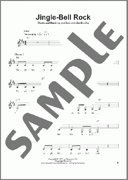 Jingle Bell Rock(Bobby Helms) 楽譜 その他 ダウンロード