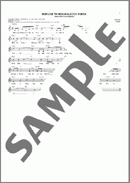 How Are Things In Glocca Morra(Tommy Dorsey) 楽譜 その他 ダウンロード