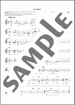 All Of Me(Gerald Marks/Seymour Simons) 楽譜 その他 ダウンロード